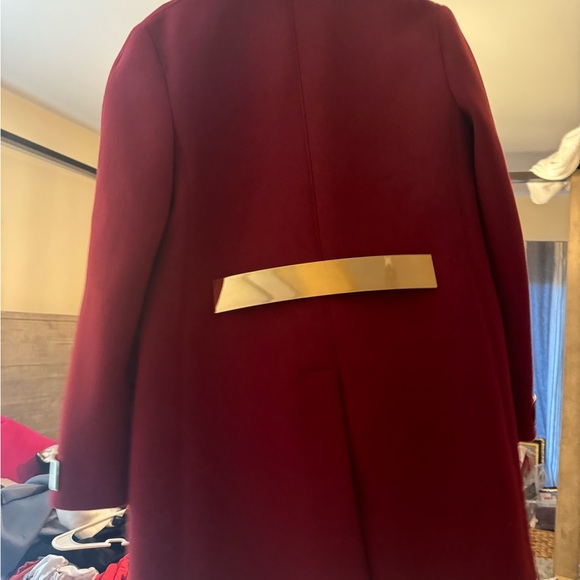 Burberry size 44 90% Cashmere Trench with gold Hardware - Picture 2 of 3